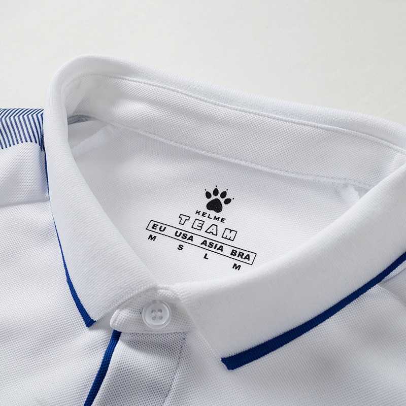 Áo polo thể thao kelme 3891066 phối hoạ tiết logo cầu vai 4 202007011593594181299102