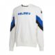 Áo khoác nỉ chui thêu ngực phối tay kelme chính hãng 3881529 trắng