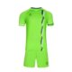 Bộ quần áo bóng đá hoạ tiết kẻ hình thoi chính hãng KELME người lớn 8151zb1002 màu xanh nõn chuối 1