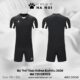 Bộ Thể Thao Kelme Ershiliu 2026 Mã 7351ZB1129 màu đen trắng