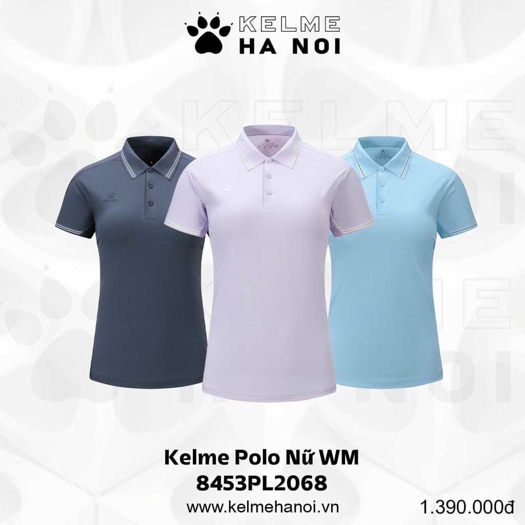 Kelme Polo Nữ WM9 8453PL2068 nhiều màu