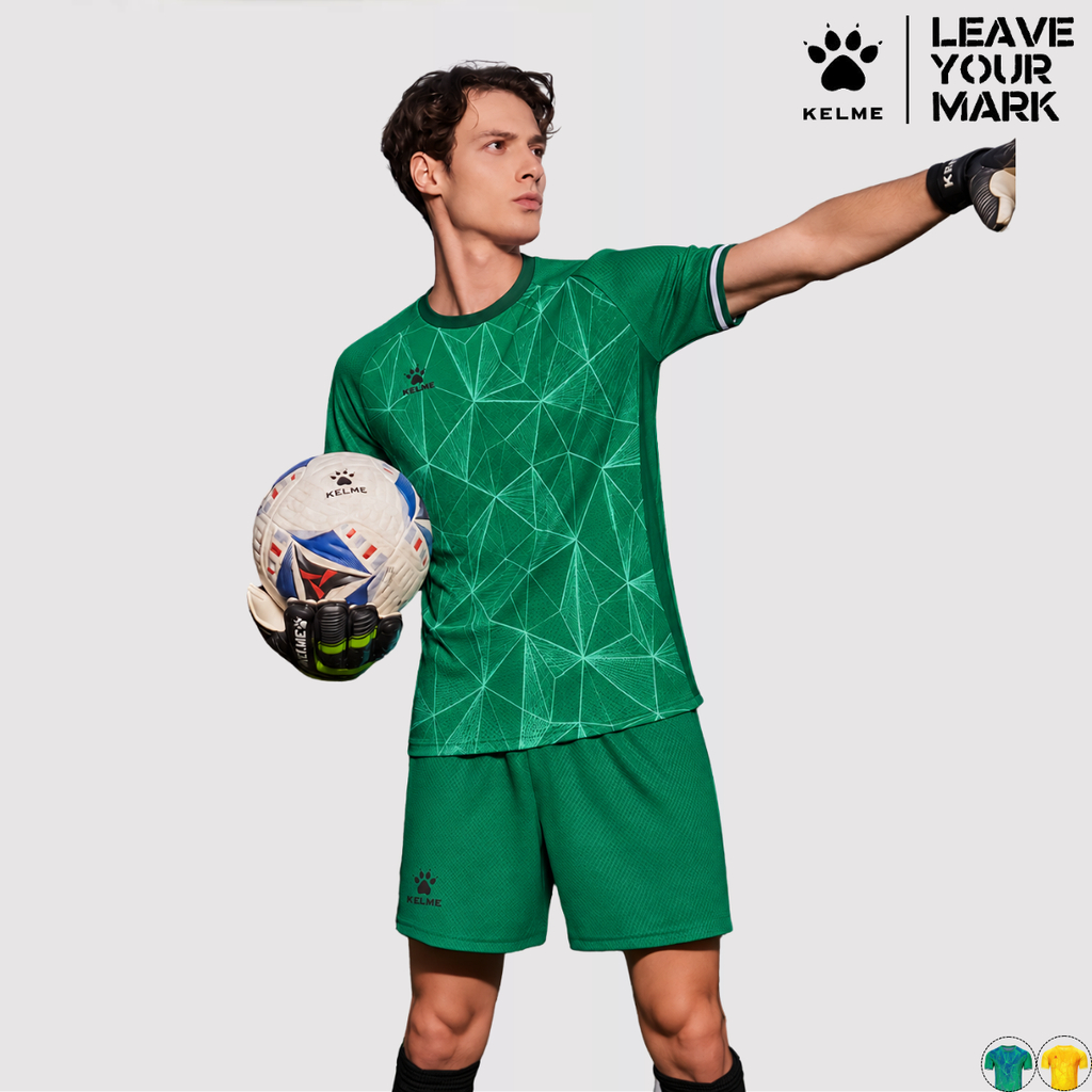 BỘ ĐỒ THỦ MÔN Bóng đá KELME - MÃ 8651ZB13496 xanh lá (4)